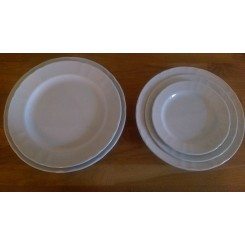 middagstallerken-24-cm-1.jpg Dyb Tallerken ø23 - Billede 1